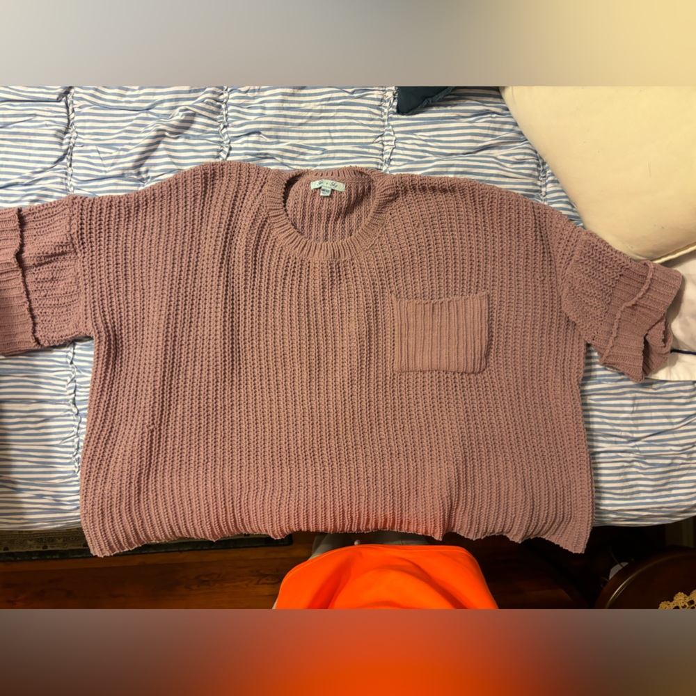 Lavender Oversized Sweater